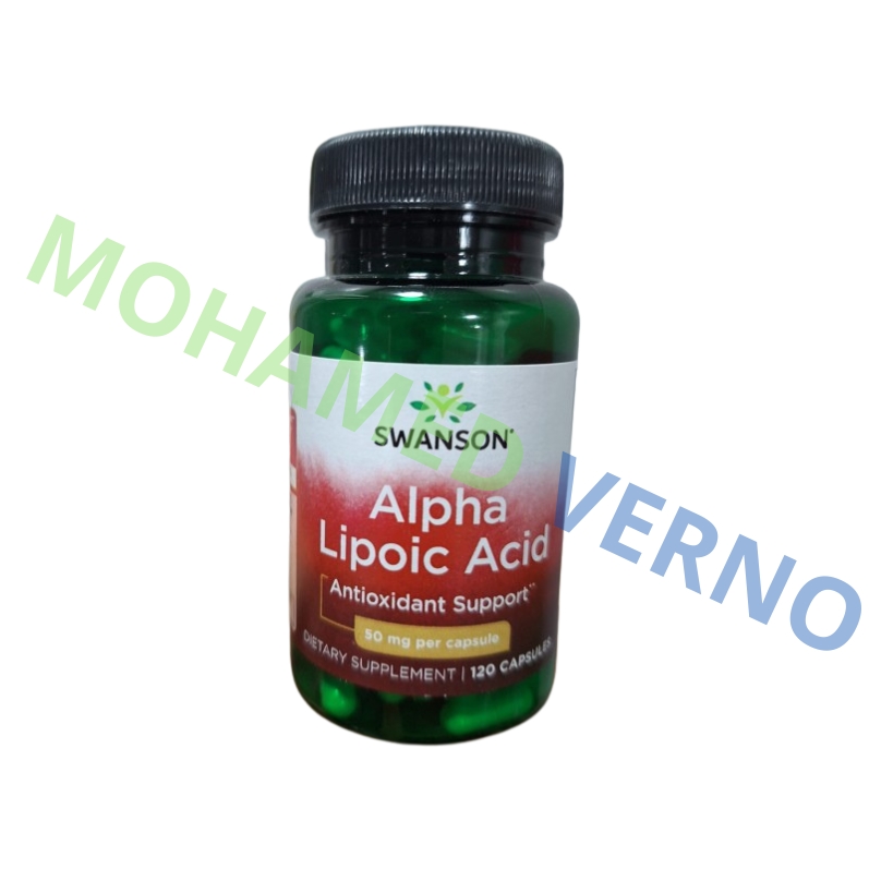 Acide Alpha Lipoique 50 mg 120 caps